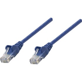 Intellinet 343770 RJ45 sieťové káble, prepojovacie káble CAT 6 U/UTP 10.00 m modrá 1 ks; 343770