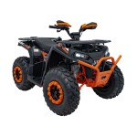 Mamido Detská benzínová štvorkolka RamiGO PRO RIDER 200CC oranžová