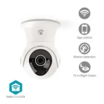 Nedis WIFICO20CWT / Vonkajšia IP kamera / solárna / 1920 x 1080 / Wi-Fi / microSD / IP65 / Android iOS (WIFICO20CWT)