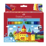 Faber-Castell Jumbo Fixy - papierová krabička 24 ks (154324)