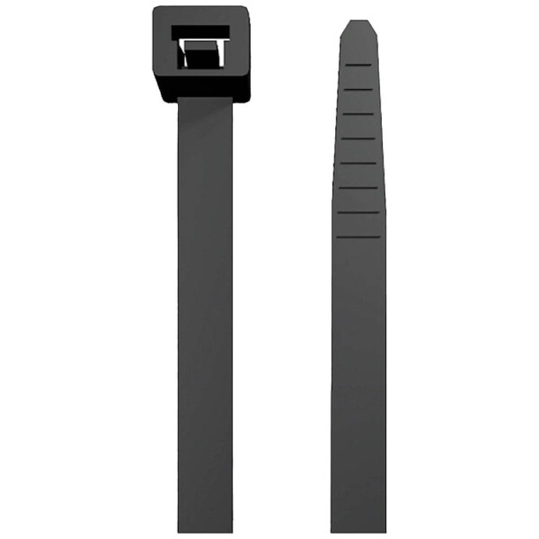 Weidmüller 2659380000, CB-HTR 140/3.6 BK, sťahovacie pásky, 3.5 mm, 140 mm, čierna, 100 ks; 2659380000