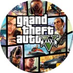 Jedlý papier GTA five 19,5 cm - Pictu Hap - Pictu Hap
