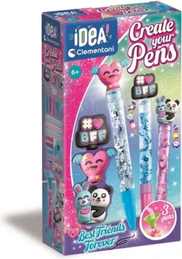Clementoni IDEA Kreatívna súprava na výrobu pier BFF