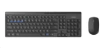 Rapoo 8100M Multi-mode čierna / bezdrôtová sada klávesnice a myši / 2.4 GHz / BT 3.0 a 4.0 / CZamp;SK verzia / dopredaj (6940056182890)