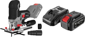 Graphite Wyrzynarka bezszczotkowa 18V Energy+, 58GE145 + akumulator 4 Ah z ładowarką 58GE132