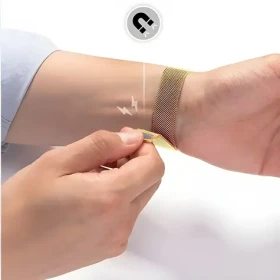 Mercury Mesh Strap Apple Watch 38/40/41 mm zlatá / Remienok / Sieťovaný / Nerezová oceľ / Magnetické zapínanie