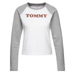 Dámske tričko s dlhým rukávom UW0UW01906-101 - Tommy Hilfiger XS