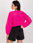 Dámsky sveter BA SW 9008.35P fluo pink - FPrice UNI