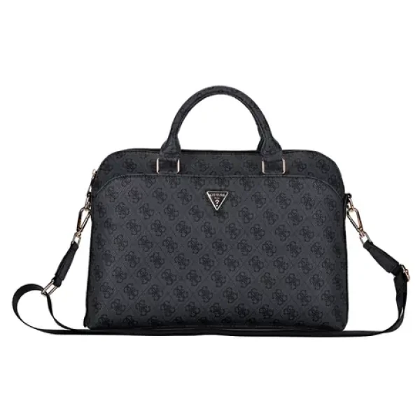 Guess PU 4G Triangle Logo Taška na Notebook 13/14/15" Black (57983122266)