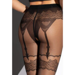 Dámske pančuchové nohavice Ars Amandi Rita 03 Black Pattern - Gatta 2-S černá vzor