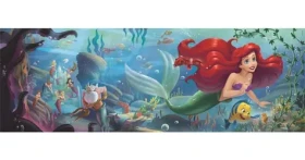 Clementoni 39893 Panoramatické puzzle Malá morská víla 1000 dielikov