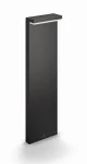 Philips Bustan 9W šedá / LED vonkajšie stĺpové svietidlo / 1000LM / 2700K / IP44 (8718696158906)