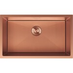 MEXEN - Trixo oceľový drez 1-bowl 750 x 440 mm, meď HC 6415751000-65HC