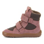 Dievčenské zimné barefoot topánky TEX WINTER Gray/Pink Froddo G3160247-13 - 37