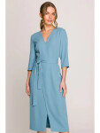 Šaty S396 tyrkysovo modré - Stylove M