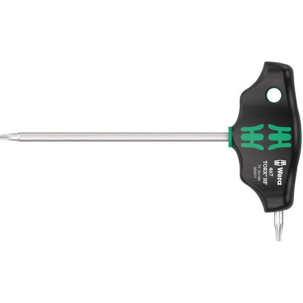 Wera 467 TORX® HF skrutkovač Torx Veľkosť skrutkovača T 10 Dĺžka drieku: 100 mm; 05023371001