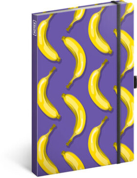 Presco Group Notes Banány / linajkový / 13 × 21 cm (A-8413)
