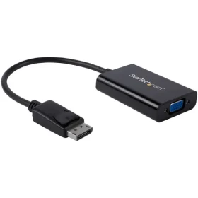 StarTech adaptér DisplayPort na VGA+Audio čierna / Redukcia / 1920×1200 (DP2VGAA)
