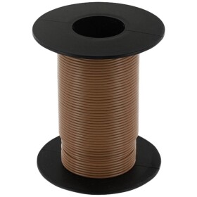 Econ connect KL025BR25 opletenie / lanko, 1 x 0.25 mm², hnedá, 25 m; KL025BR25