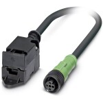 Bus system cable SAC-2P-ASIFK/ 5,0-PUR/M12FS P 1557316 Phoenix Contact; 1557316