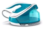 Philips PerfectCare Compact Plus GC7920-20 modrá / Žehlička s parným generát. / 2400W / 1.5L / 6.5 bar / Parný ráz 430g (GC7920/20)