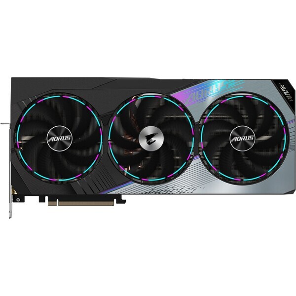 GIGABYTE AORUS GeForce RTX 4080 SUPER MASTER 16G / 2295-2625 MHz / 16GB GDDR6X / 256Bit / 1x HDMI + 3x DP / 320W (16) (GV-N408SAORUS M-16GD)