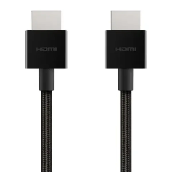 Belkin opletený kábel HDMI 2.1 Ultra HD HighSpeed čierna / 2m (AV10176bt2M-BLK)