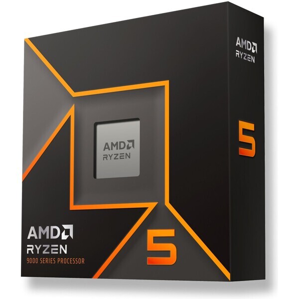 AMD Ryzen 5 9600X, 3.9 GHz, 32 MB, BOX (100-100001405WOF)