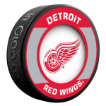 Pamätný hokejový puk Inglasco NHL Retro 510AN000555 Detroit Red Wings