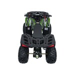 Mamido Detská benzínová štvorkolka RamiGO DISCOVERER 125CC čierno-zelená