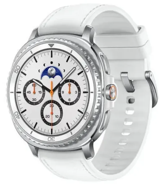 Samsung Galaxy Watch 8 Classic (46 mm) LTE biela / Chytré hodinky / AMOLED / Wi-Fi / Bluetooth / GPS / Wear OS (SM-L505FZWAEUE)