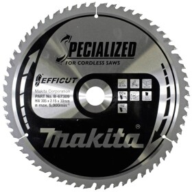 Makita B-67309 pílový kotúč 305 x 30 x 2.15 mm Počet zubov (na palec): 60 1 ks; B-67309