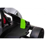 Mamido Detská elektrická motokára Fast 3 Drift biela