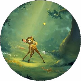 Jedlý papier „Bambi v lese“, 19,5 cm - Pictu Hap