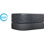 Logitech Wireless K860 Ergo čierna/ Bezdrôtová klávesnica Ergonomická BT USB layout