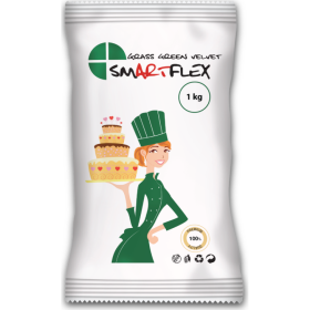 Smartflex Grass Green Velvet Vanilka 1 kg v sáčku 0307 dortis - Smartflex - Smartflex