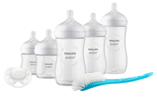 Philips AVENT SCD838/12 Novorodenecká štartovacia sada Natural Response / 6 fľaštičiek / cumlíky 3 prietoky