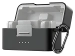 Puluz PU744B čierna / Silikónové púzdro / DJI Mic Mini / karabína (PU744B)