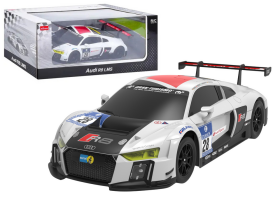 Mamido Športové autíčko AUDI R8 LMS na diaľkové ovládanie RC 1:24 biela čierna
