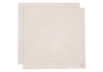 Jollein Plienky zavinovacie 2ks 115x115 cm Miffy Stripe Biscuit / Rozmery 115 x 115 cm / 2 ks (535-852-68007)