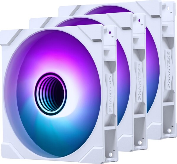 Phanteks PHANTEKS M25 Gen2 PWM D-RGB Lüfter, 3er-Pack - 140mm, weiß