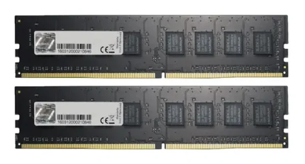 G.SKill Value 8GB (2x4GB) 2400MHz / DDR4 / 17-17-17-39 / Unbuffered / Non-ECC / 1.2V (F4-2400C17D-8GNT)