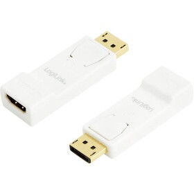 LogiLink CV0057 DisplayPort / HDMI adaptér [1x zástrčka DisplayPort - 1x HDMI zásuvka] biela pozlátené kontakty; CV0057