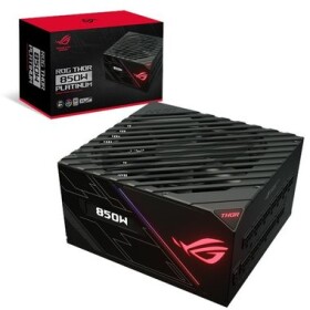 ASUS ROG-THOR-850P 850W / ATX / 80 PLUS PLATINUM / Aktívna PFC / Modulárna kabeláž / Ventilátor 135 mm (90YE0090-B001N0)