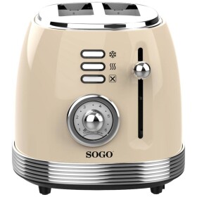 SOGO Human Technology hriankovač indikátor, funkcia toastovania béžová, metalická; TOS-SS-5470