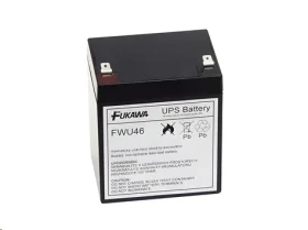 Fukawa FWU46 / Náhradná batéria pre UPS / náhrada za APC RBC46 / 12V / 5Ah (12978)