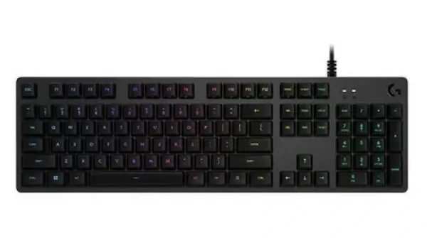 Logitech G512 Carbon čierna / Herná klávesnica / mechanická / GX Brown Tactile (920-009434)