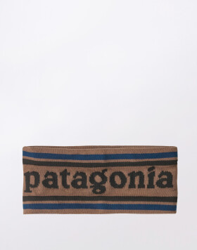 Patagonia Powder Town Headband Park Stripe: Marlow Brown