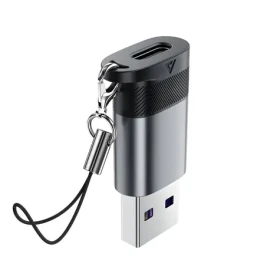Acefast J8 sivá / Redukcia / USB-C - USB-A