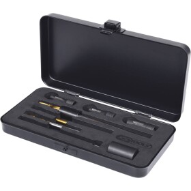 KS Tools 152.1030 Univerzálna súprava na vŕtanie do žeraviacej sviečky M10 x 1, 8 ks; 152.1030